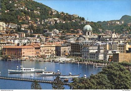 72338850 Como Lago di Como Panorama Hafen Como Lago di Como