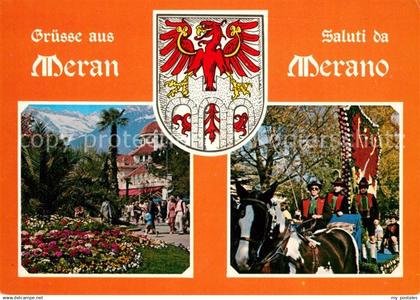 73143982 Meran Merano Ortsmotiv Festzug Meran Merano