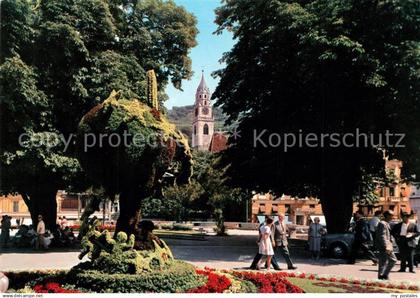 73240931 Merano Suedtirol Promenade Pfarrturm Merano Suedtirol