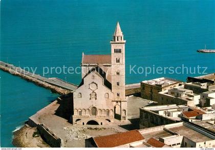 73268142 Trani Fliegeraufnahme Kathedrale Romanica Trani