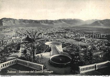 73293156 Palermo Sicilia Blick vom Utveggio-Schloss Palermo Sicilia