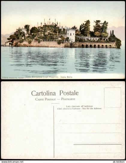 Cartoline Stresa Stresa Isola Bella (Lago Maggiore) Photochromie 1912