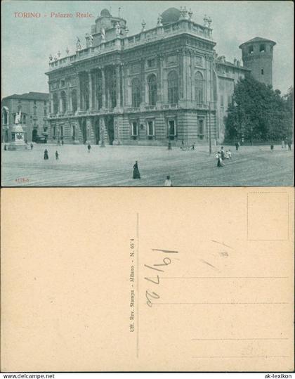 Cartoline Turin Torino Palazzo Reale 1920