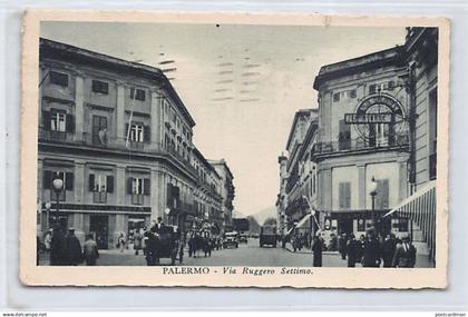 PALERMO - Via Ruggero Settimo