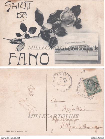 FANO: Saluti da   1903