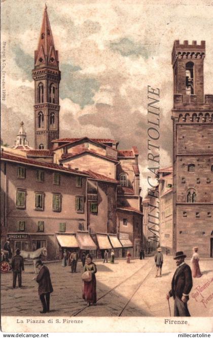 FIRENZE: La Piazza di S. Firenze