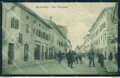 Pordenone Maniago cartolina QZ8904