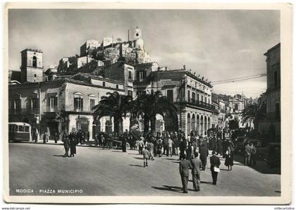 MODICA (RAGUSA), PIAZZA MUNICIPIO, ED. FOTOCELERE TORINO