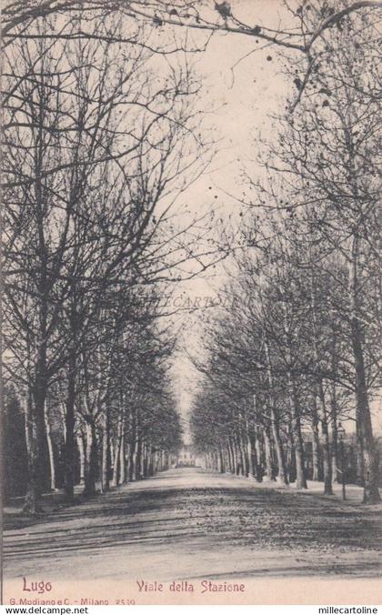 LUGO - Viale della Stazione 1901