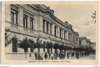 REGGIO CALABRIA, PALAZZO DELLE POSTE, 1937, ED. "LA CALABRIA"