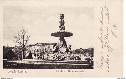 #REGGIO EMILIA: FONTANA MONUMENTALE