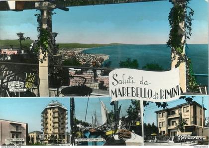 MAREBELLO DI RIMINI - Saluti da Marebello di Rimini 1963