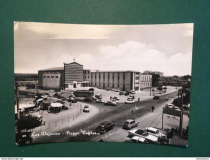 Cartolina TorVaianica - Piazza Ungheria - 1960