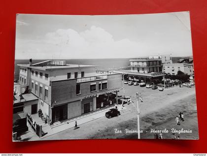 Cartolina Torvaianica - Piazzale Ungheria - 1963