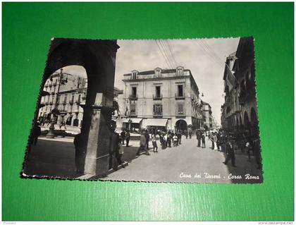 Cartolina Cava de' Tirreni - Corso Roma 1957