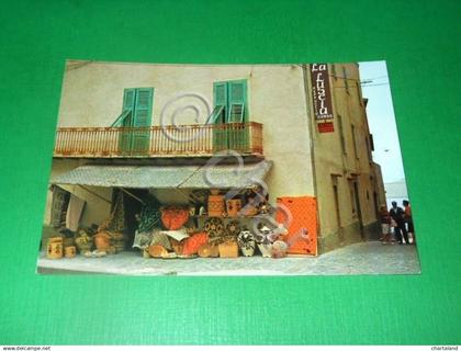 Cartolina Castelsardo - La Luscia ( Artigianato di Peppuccio Corso ) 1970 ca