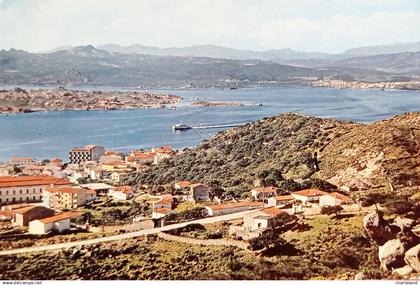 Cartolina - La Maddalena - Panorama con Palau - 1970 ca.