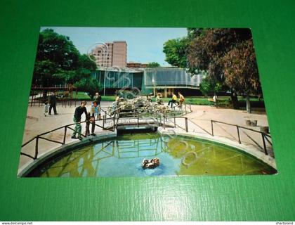 Cartolina Sassari - Giardini Pubblici - Mostra di artigianato sardo 1970 ca