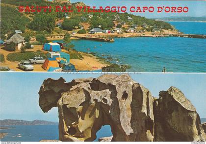 PALAU - Saluti dal Villaggio Capo D'Orso, Cartolina