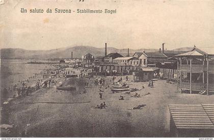 Italia - SAVONA - Stabilimento Bagni