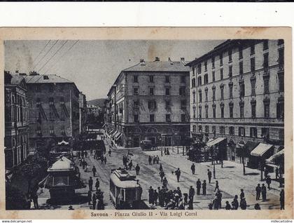 #SAVONA: PIAZZA GIULIO II-  VIA LUIGI CORSI