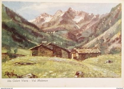 Cartolina - Ida Celeri Viena - Valmalenco - 1956