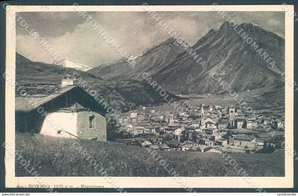 Sondrio Bormio cartolina JK6035