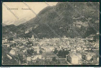 Sondrio Chiavenna cartolina QQ7486