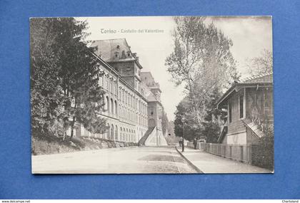 Cartolina Torino - Castello del Valentino - 1910 ca.