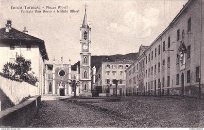 # LANZO TORINESE: PIAZZA ALBERT- COLLEGIO DON BOSCO E ST. ALBERT