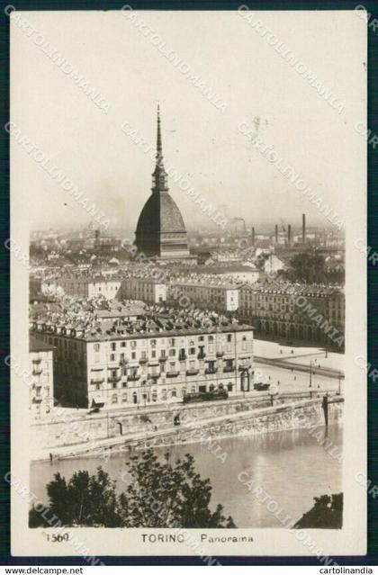 Torino Città Panorama Mole Antonelliana Foto cartolina MZ9417