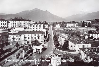 Cartolina - Ivrea - Scorcio Panoramico ed imbocco Val d'Aosta - 1950 ca.