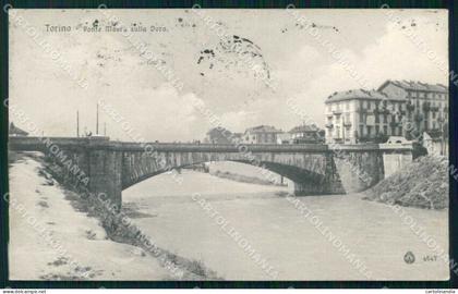 Torino Città Ponte Mosca sulla Dora Brunner 4647 cartolina MZ6447