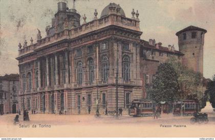 TORINO - Saluti, Palazzo Madama 1908