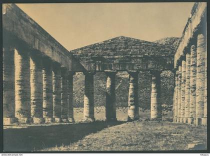 SEGESTA vintage postcard Sicilia Trapani Italy