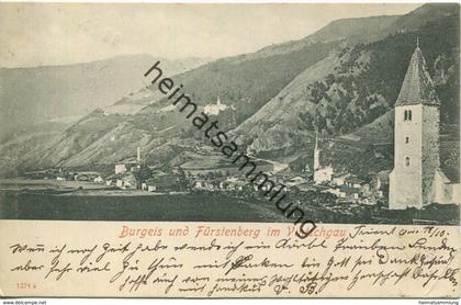 Burgeis und Fürstenberg im Vintschgau - gel. 1900