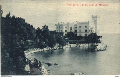 CPA AK Trieste Castello di Miramar FRIULI-VENEZIA GIULIA ITALY (15424)