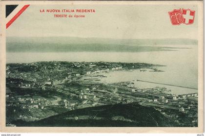 CPA La Nuova Italia Redenta Trieste du Opcina FRIULI-VENEZIA GIULIA ITALY (809362)