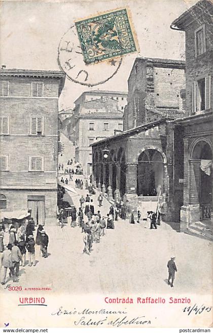 URBINO - Contrada Raffaelo Sanzio