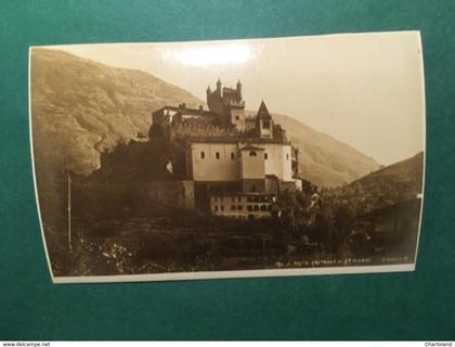 Cartolina Val D'aosta - Castello Di St. Pierre - Replica 1950 ca