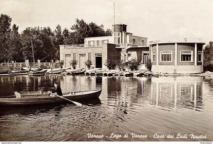 Cartolina - Varese - Lago di Varese - Cosa dei Ludi Nautici - 1949