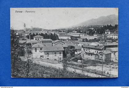 Cartolina Varese - Panorama - 1923