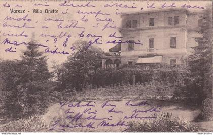 * VARESE - Villa Linette 1919