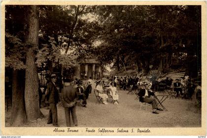 Abano Terme - Fonte Salfarosa Salina