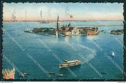 Venezia Isola San Giorgio cartolina KB3847