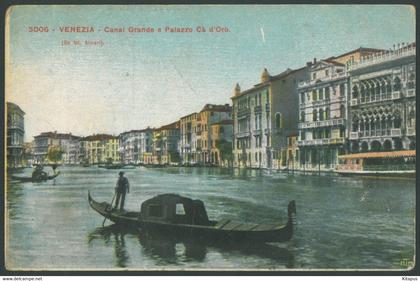 VENEZIA vintage postcard Venice Italy