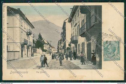 Verbania Domodossola cartolina QQ5380