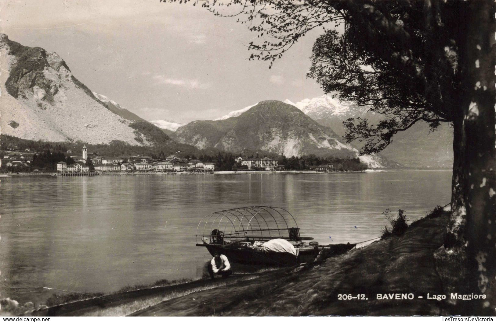 ITALIE - Baveno - Lac Majeur - Carte Postale Ancienne