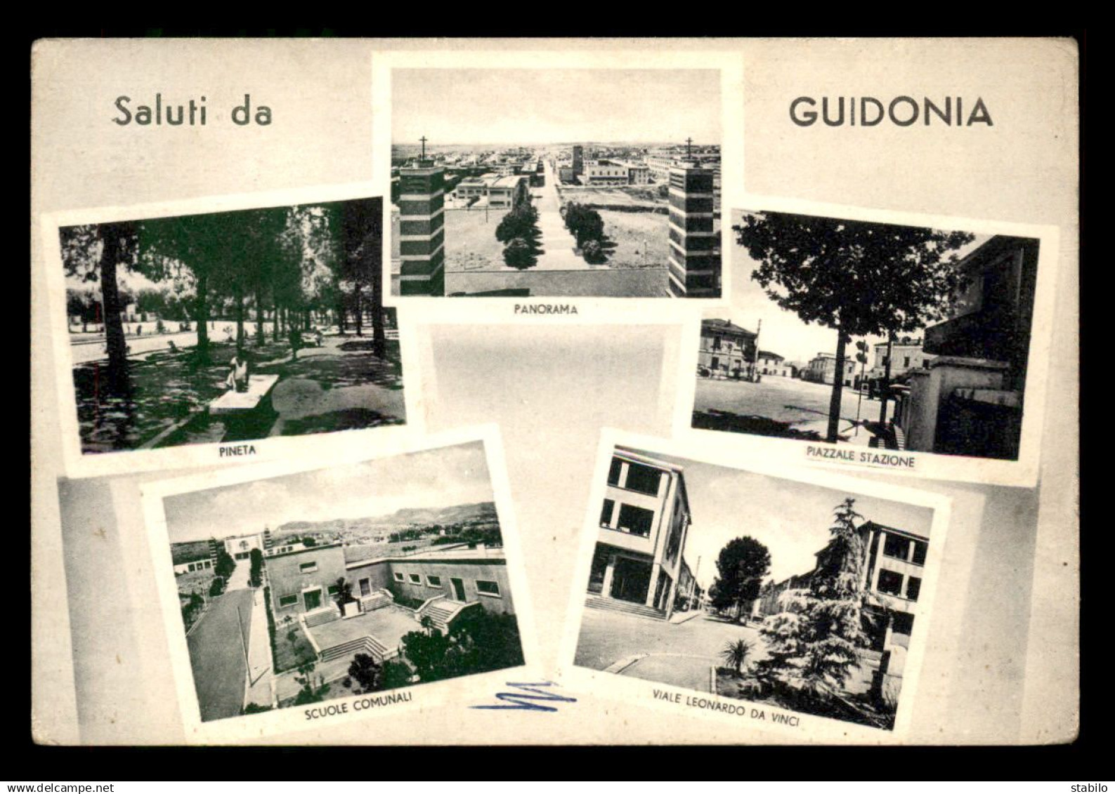 ITALIE - GUIDONIA - SALUTI