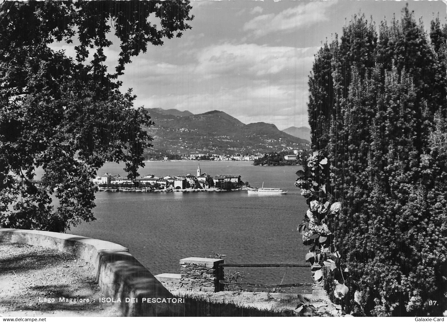 ITALIE ISOLA DEI PESCATORI LAC MAJEUR